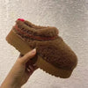 Warm Wool-Lined Slippers
