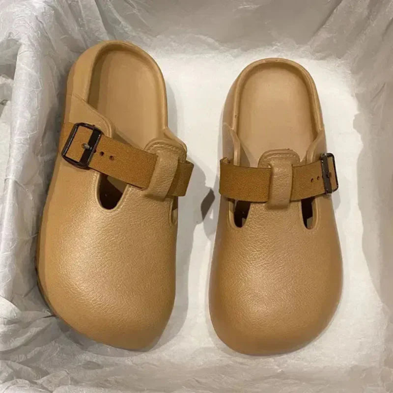 Waterproof & Breathable Clogs khaki