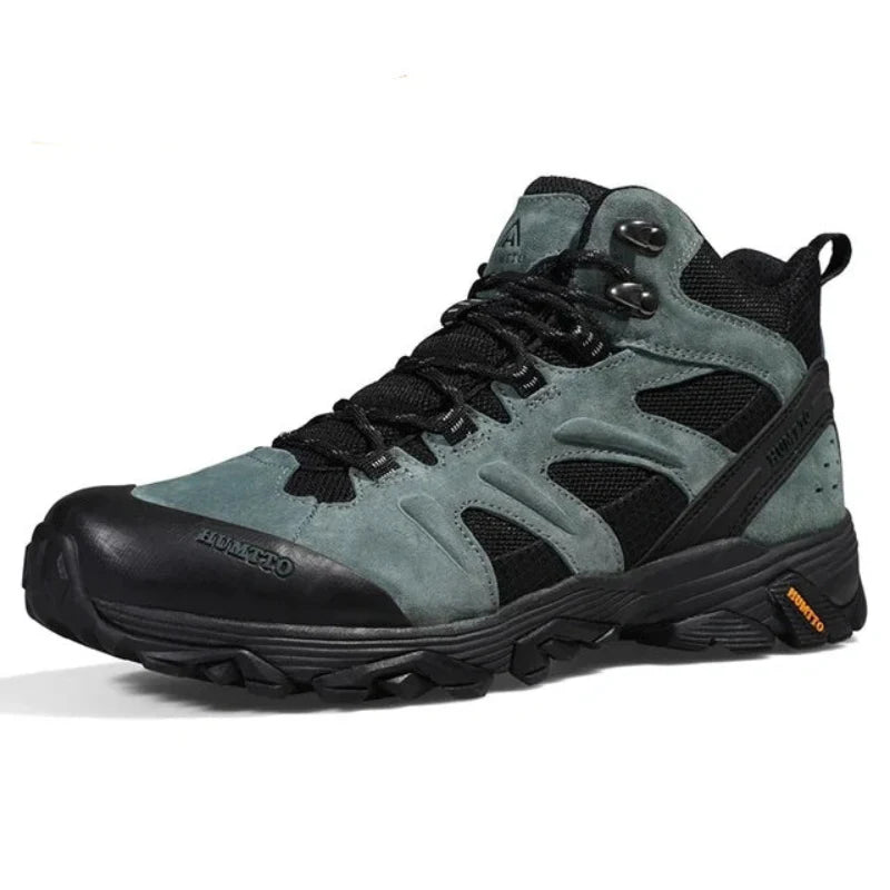 Waterproof & Breathable Hiking Ankle Boots green