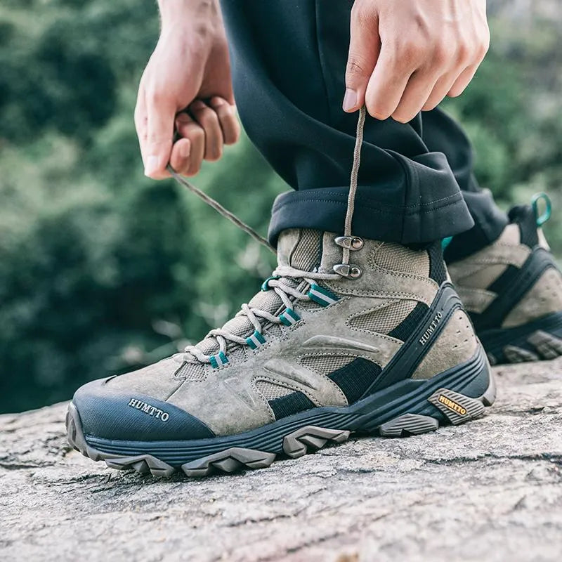 Waterproof & Breathable Hiking Ankle Boots khaki2