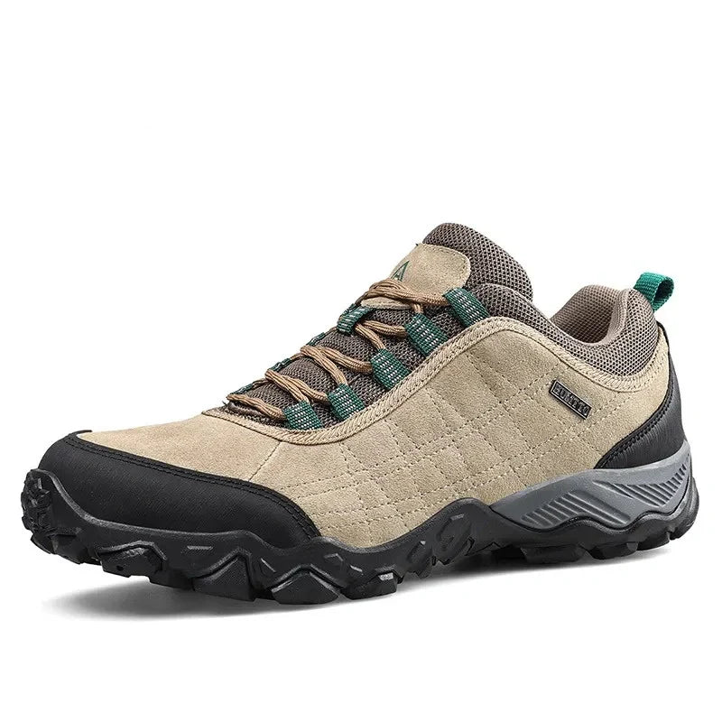 Waterproof & Comfortable Hiking Sneakers khaki