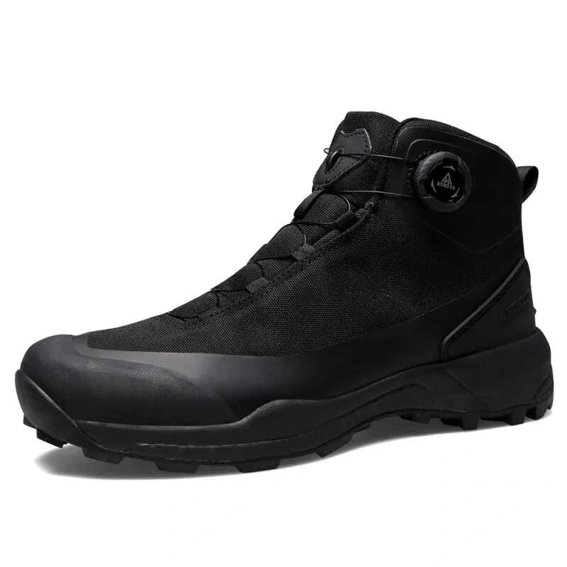 Waterproof Hiking Boots with Quick-Lock black
