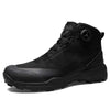 Waterproof Hiking Boots with Quick-Lock black