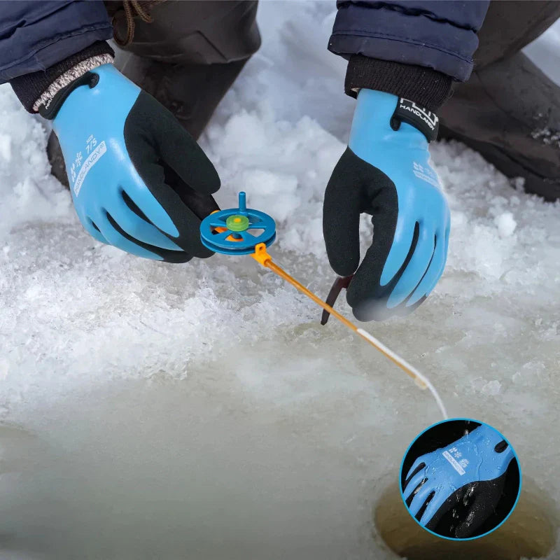 Waterproof & Insulated Work Gloves blue1