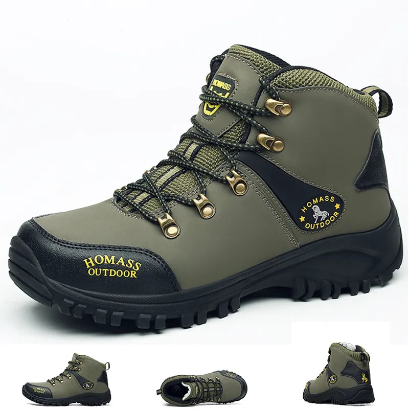  Waterproof & Non-Slip Hiking Ankle Boots green2