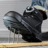 Waterproof Safety Boots with Rotating Dial Closure black1