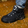 Waterproof Safety Boots with Rotating Dial Closure black3