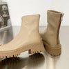 Waterproof Synthetic Leather Boots khaki