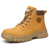 Waterproof and Comfortable Safety Boots brown