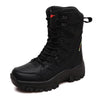  Waterproof and Non-Slip Tactical Trekking Boots black 