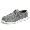 Wide-Toe Minimalist Sneakers gray