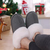 Winter Fur Lined Slippers in Suede grey2