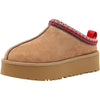 Winter Platform Fleece-Lined Slippers  brown