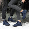 Winter Warm & Waterproof Barefoot Hiking Boots dark blue3
