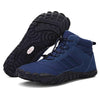 Winter Warm & Waterproof Barefoot Hiking Boots dark blue