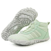 Winter Warm & Waterproof Barefoot Hiking Boots green