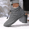 Winter Warm & Waterproof Barefoot Hiking Boots grey1