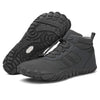 Winter Warm & Waterproof Barefoot Hiking Boots grey