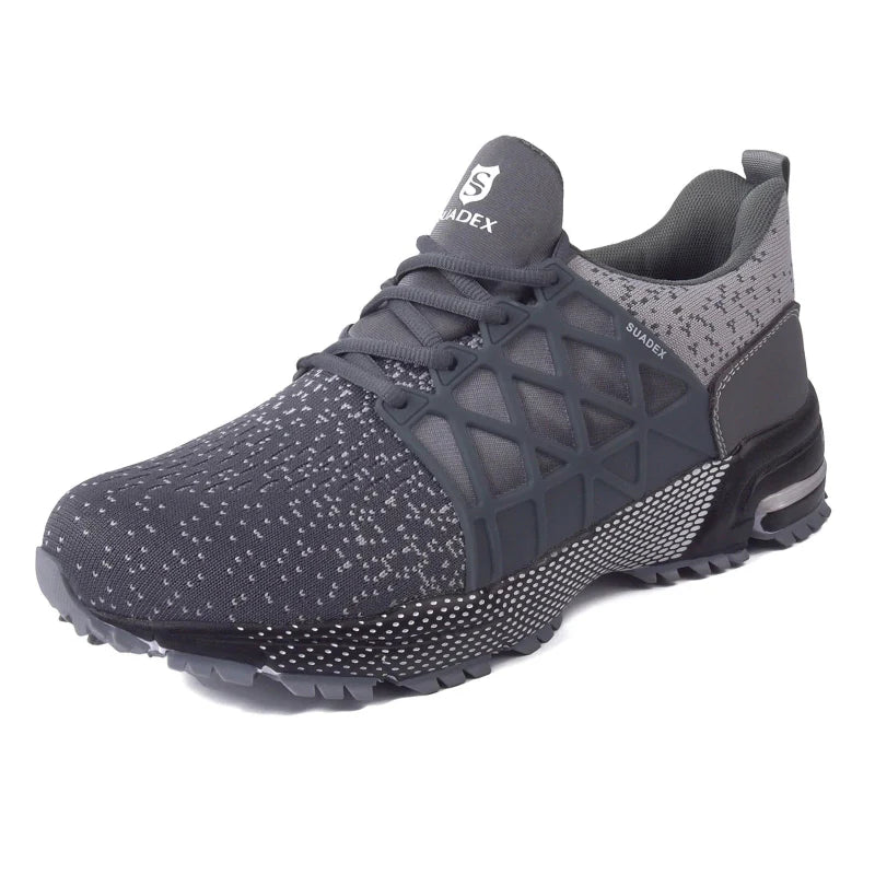 Work Safety Trainers – Comfortable & Ventilated grey