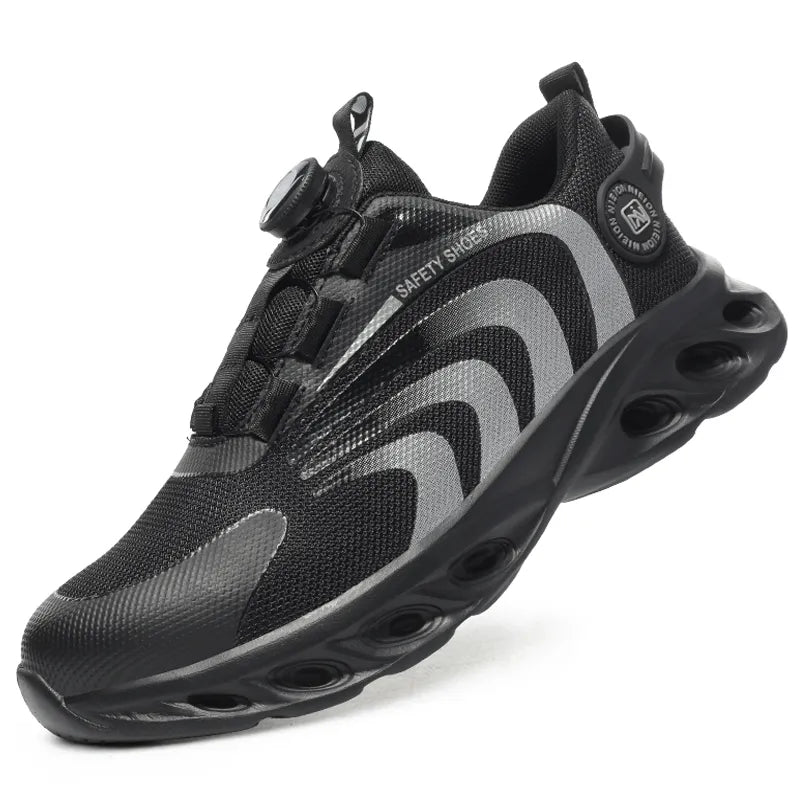 comfortable-safety-sneakers-with-rotating-button-laces grey