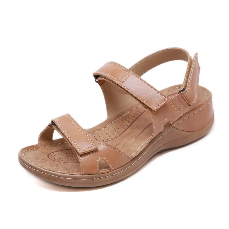 lightweight-non-slip-orthopedic-sandals brown