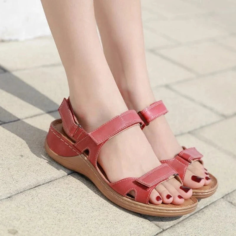 lightweight-non-slip-orthopedic-sandals red1