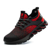 lightweight-safety-shoes-steel-toe-protective-work-trainers red