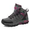 xFlexible & Anti-Slip Hiking & Trekking Boots - Unisex grey pink